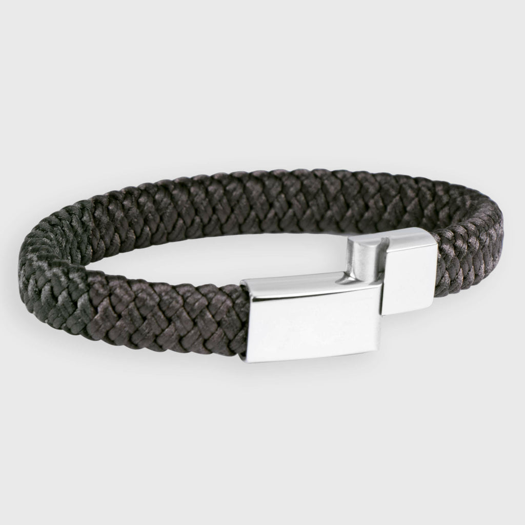 Armband für Herren - Braun, geflochten - Image 4