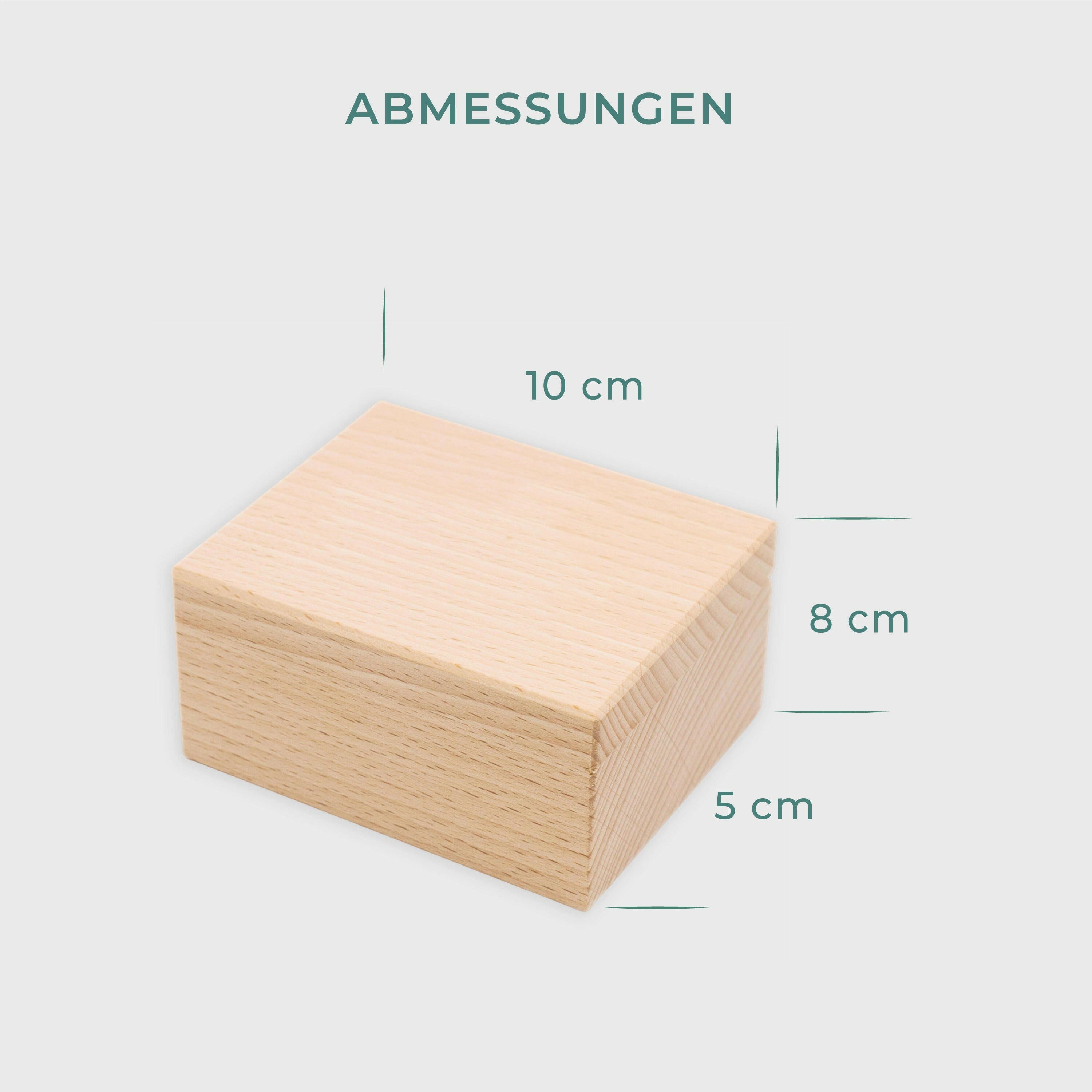 Box für Schmuck aus natürlichem Holz, 6,19 €