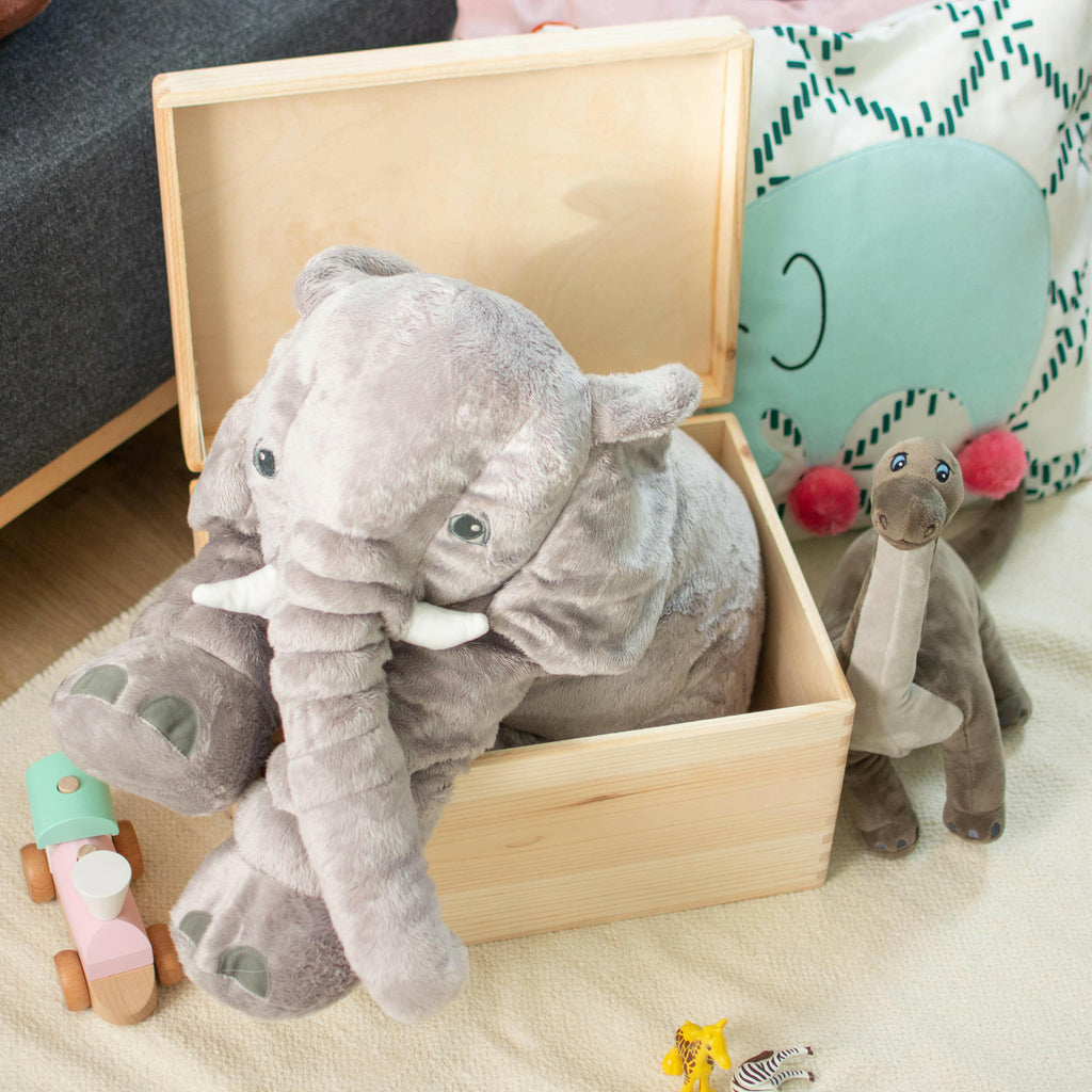 Personalisierte Erinnerungsbox als Taufgeschenk - Blumenbaby - Holzkiste, Natur, FSC® - Image 4